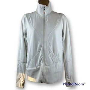 Lululemon Globe Trot Jacket Reversible White